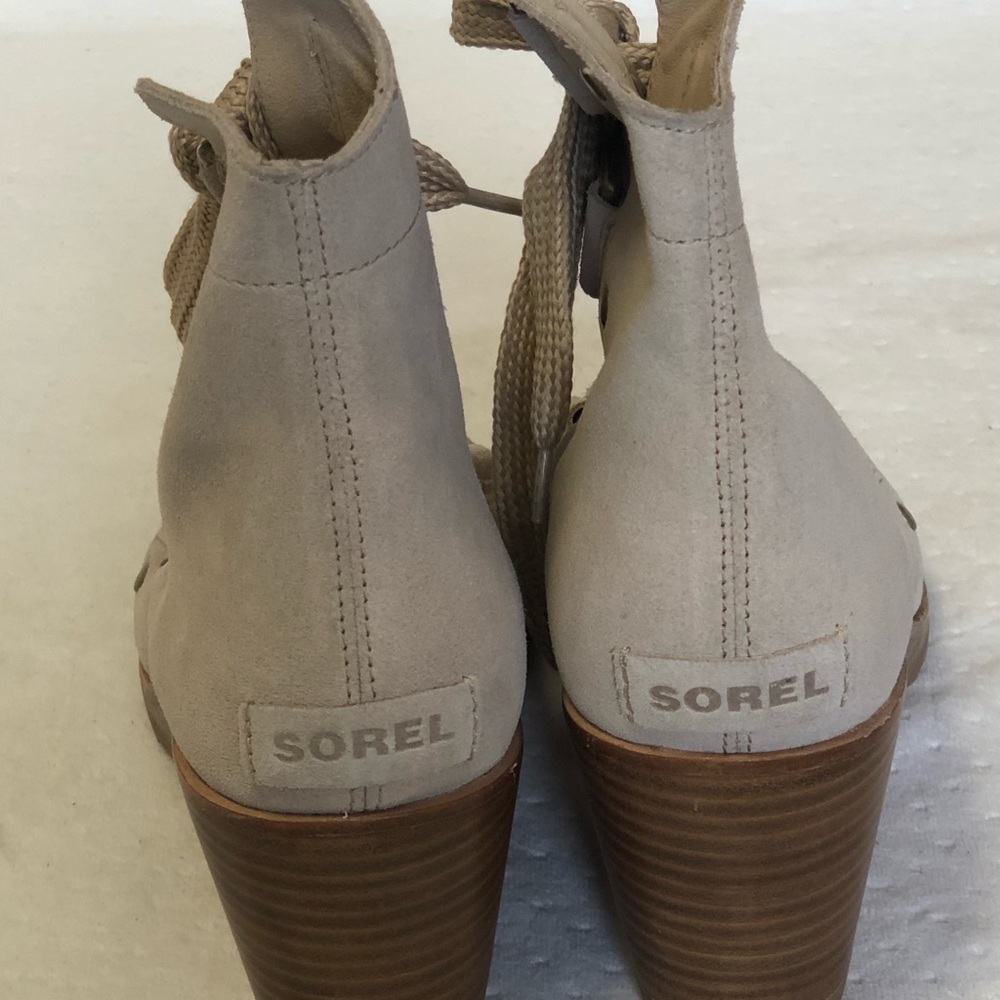 New Sorel open toe lace up bootie - Picture 4 of 8